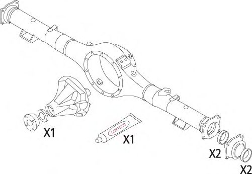 Set garnituri, diferential 2