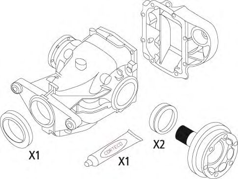 Set garnituri, diferential 5