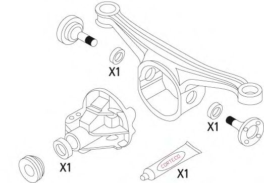 Set garnituri, diferential 1
