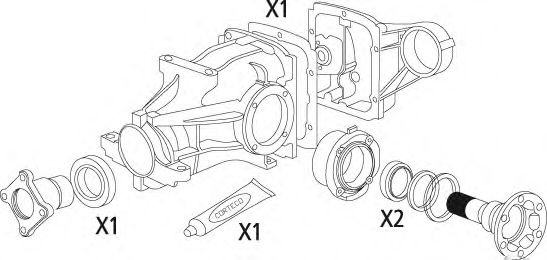 Set garnituri, diferential 2