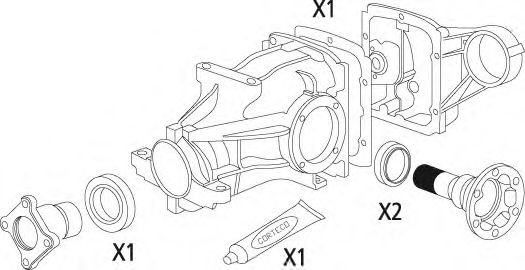 Set garnituri, diferential 3