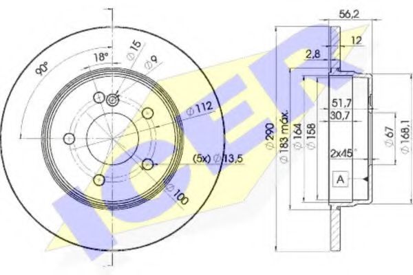 Disc frana