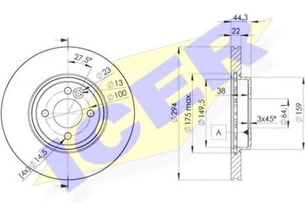 Disc frana