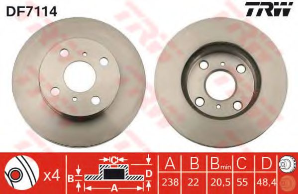 Disc frana