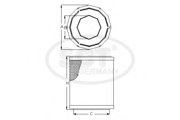 Filtru aer 1