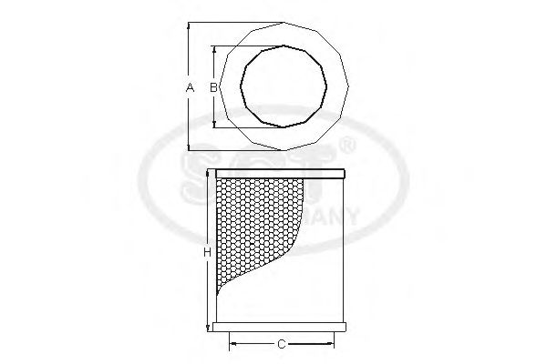 Filtru aer 1
