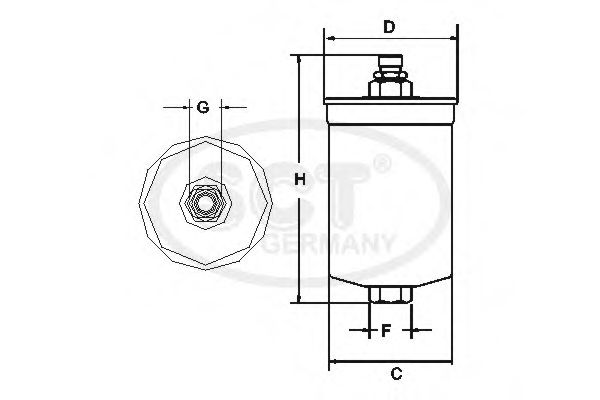 filtru combustibil 1
