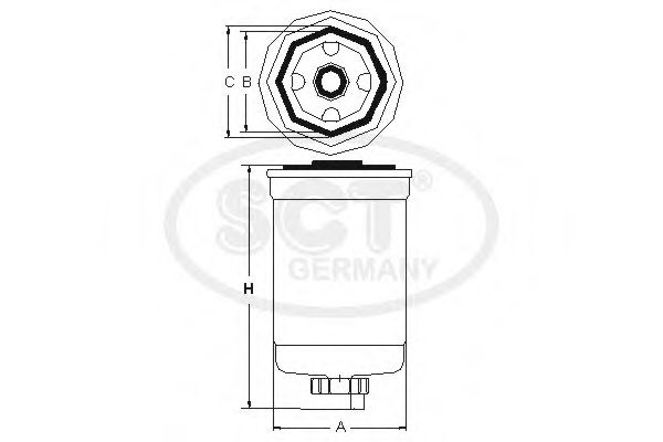 filtru combustibil 1