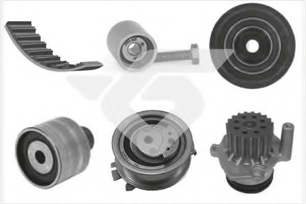 Set pompa apa + curea dintata