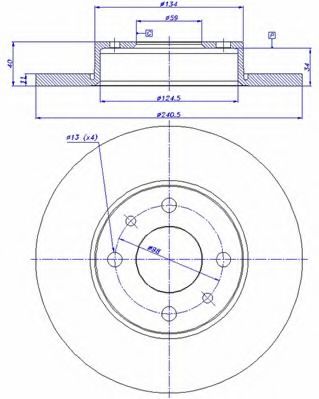 Disc frana