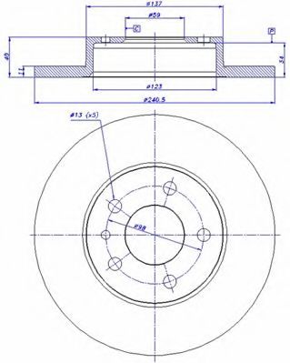 Disc frana