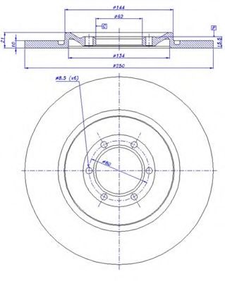 Disc frana