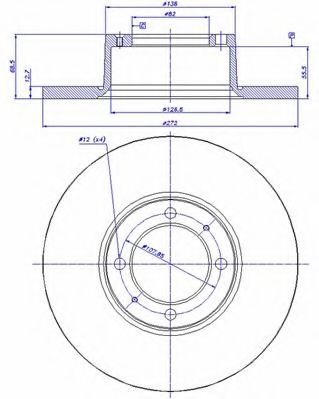 Disc frana