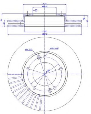 Disc frana
