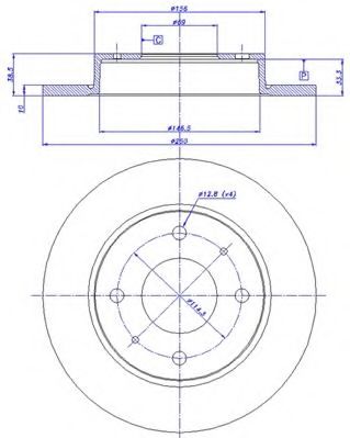 Disc frana