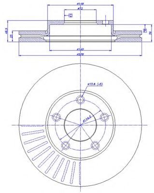 Disc frana