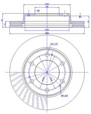 Disc frana