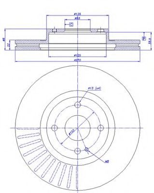 Disc frana