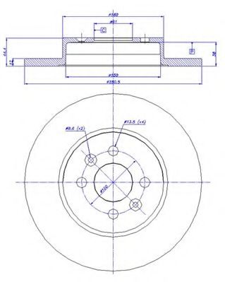 Disc frana