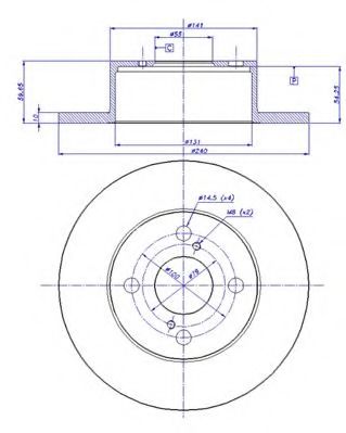 Disc frana