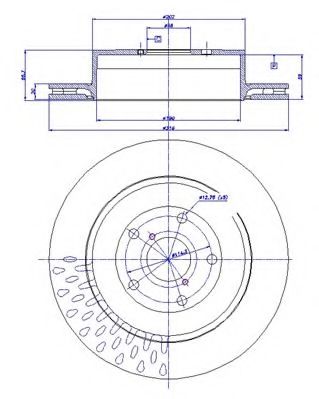 Disc frana