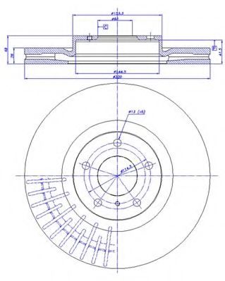 Disc frana