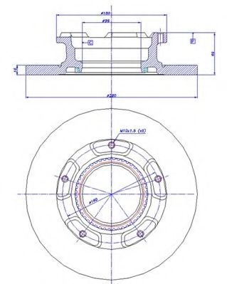 Disc frana