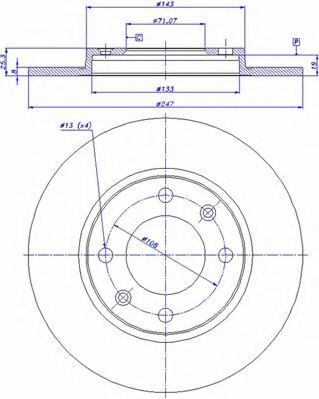 Disc frana