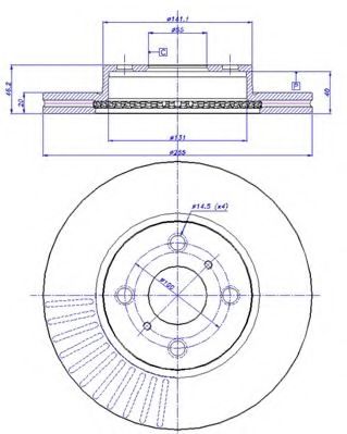 Disc frana