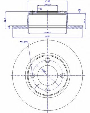 Disc frana