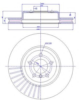 Disc frana