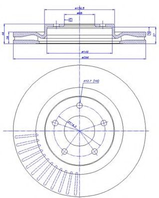 Disc frana