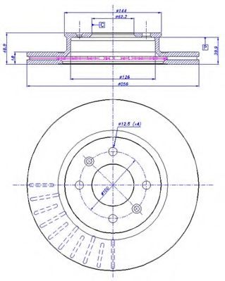 Disc frana