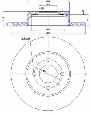 Disc frana
