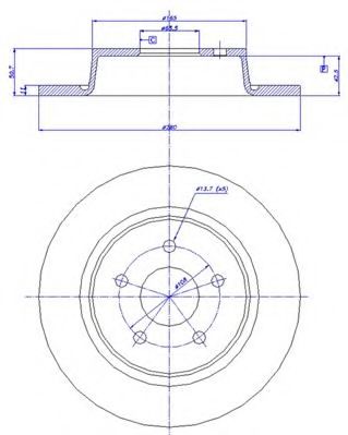 Disc frana