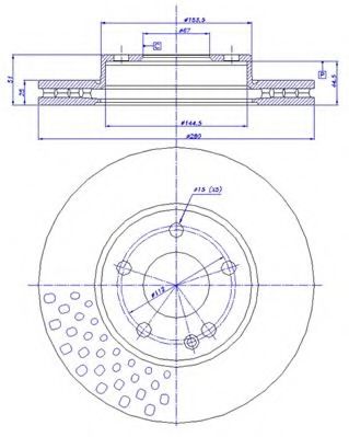 Disc frana
