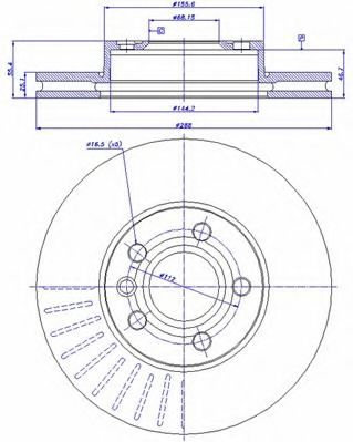 Disc frana