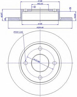 Disc frana