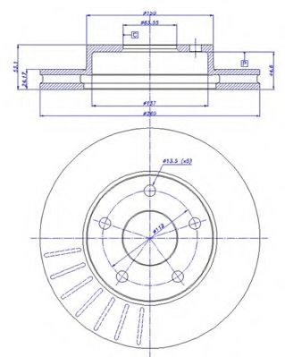 Disc frana