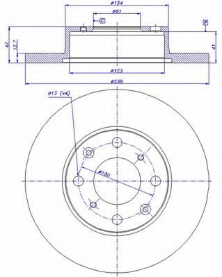 Disc frana