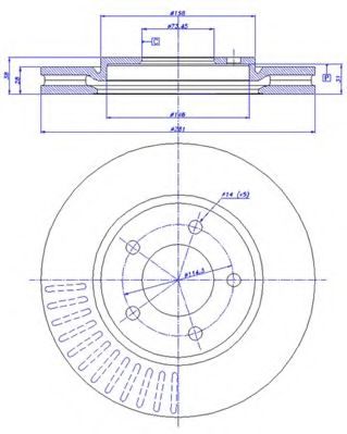Disc frana