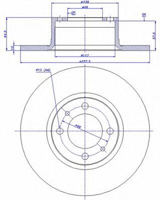Disc frana