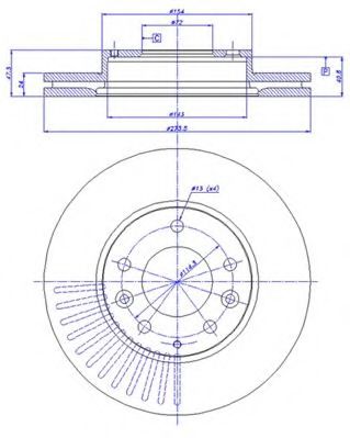 Disc frana