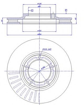 Disc frana