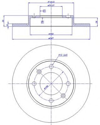 Disc frana