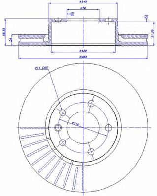 Disc frana