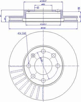 Disc frana