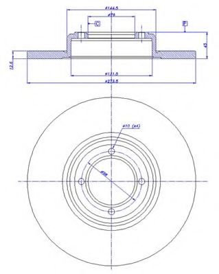 Disc frana