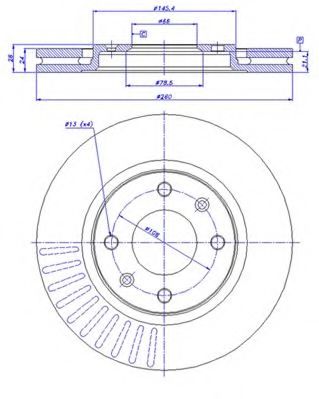 Disc frana