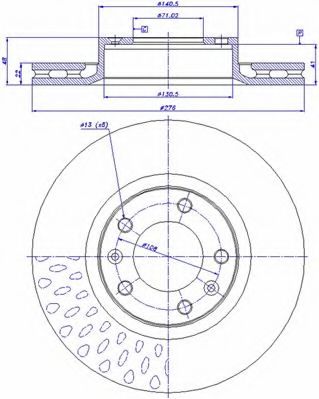 Disc frana